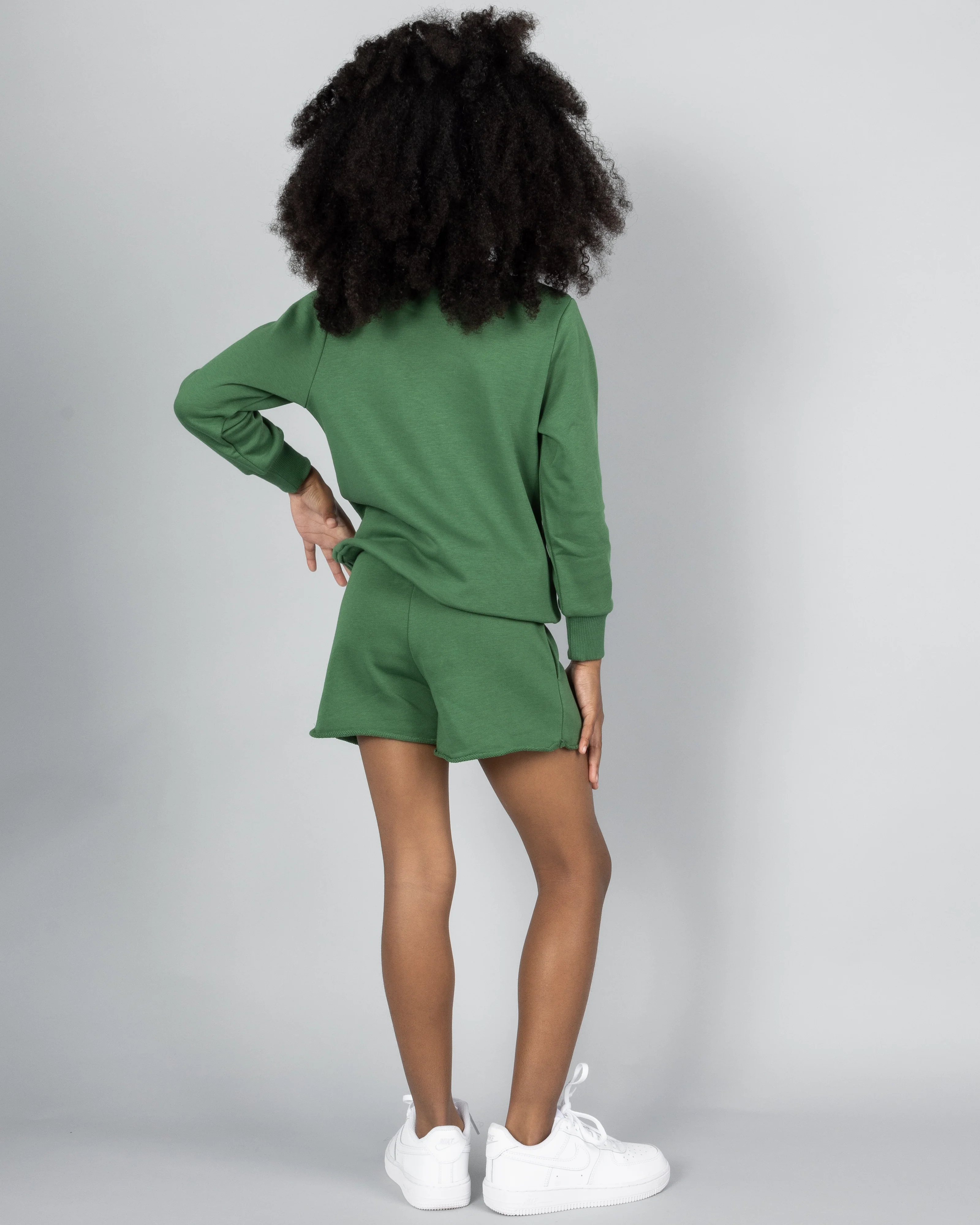 Kids Girl Summer Signature Fleece Shorts - Image 27