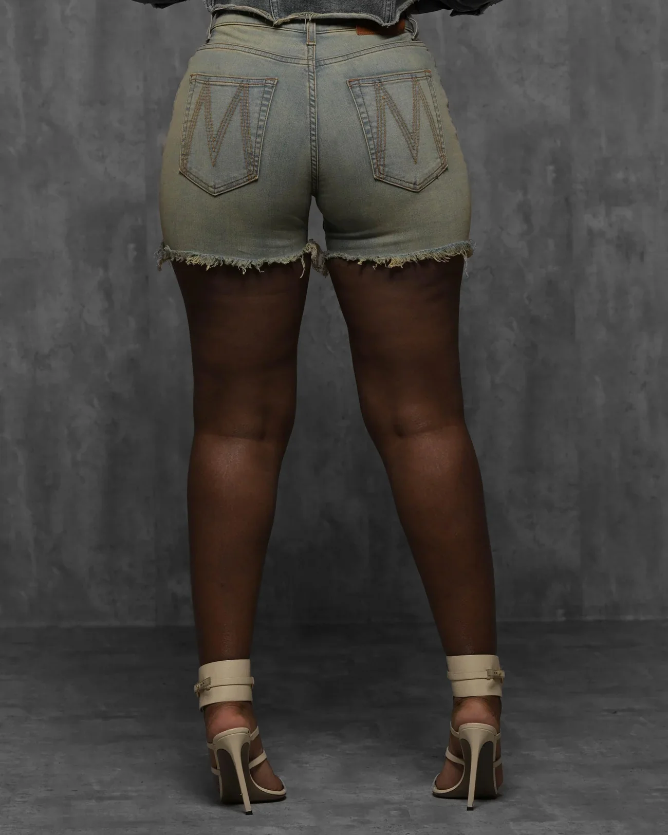 Halle Denim Shorts - Image 2