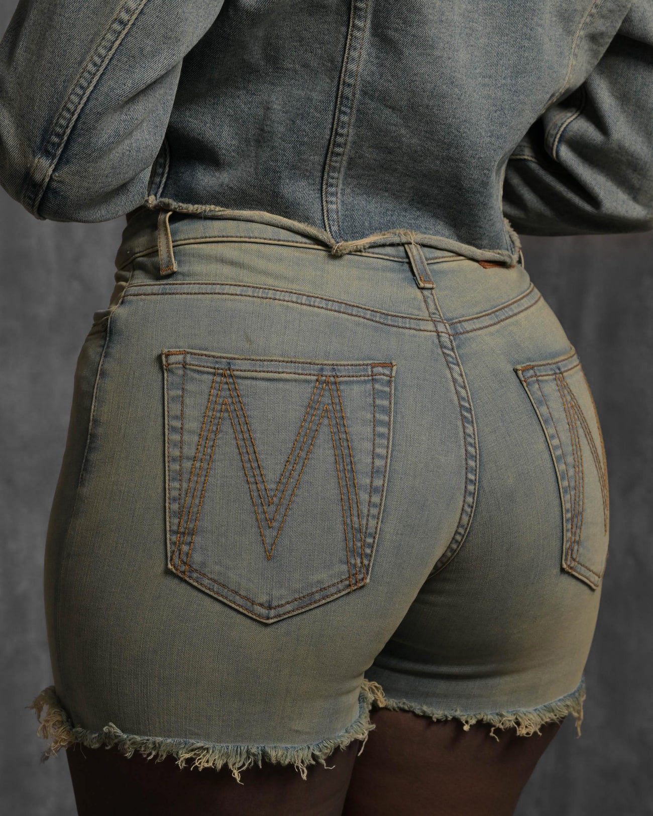 Halle Denim Shorts - Image 3