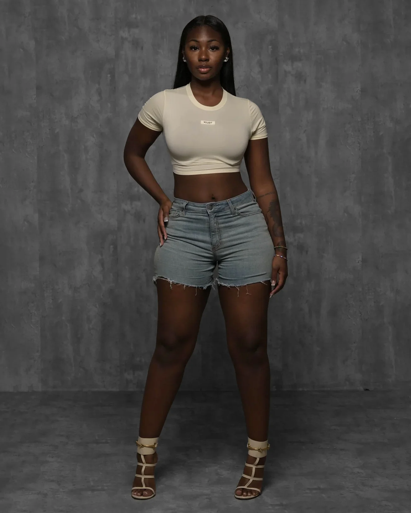 Halle Denim Shorts - Image 4