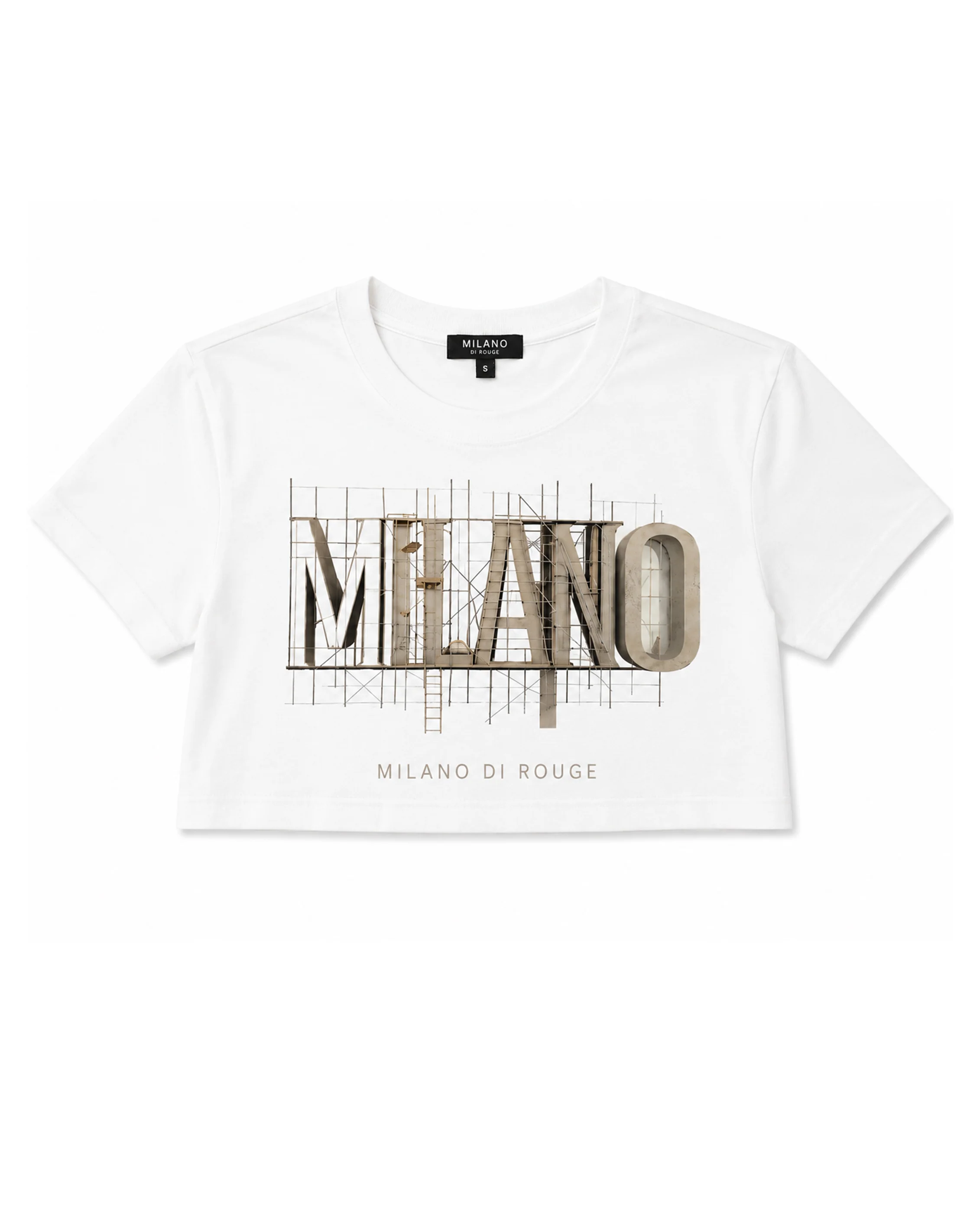 The Architect Crop Tee