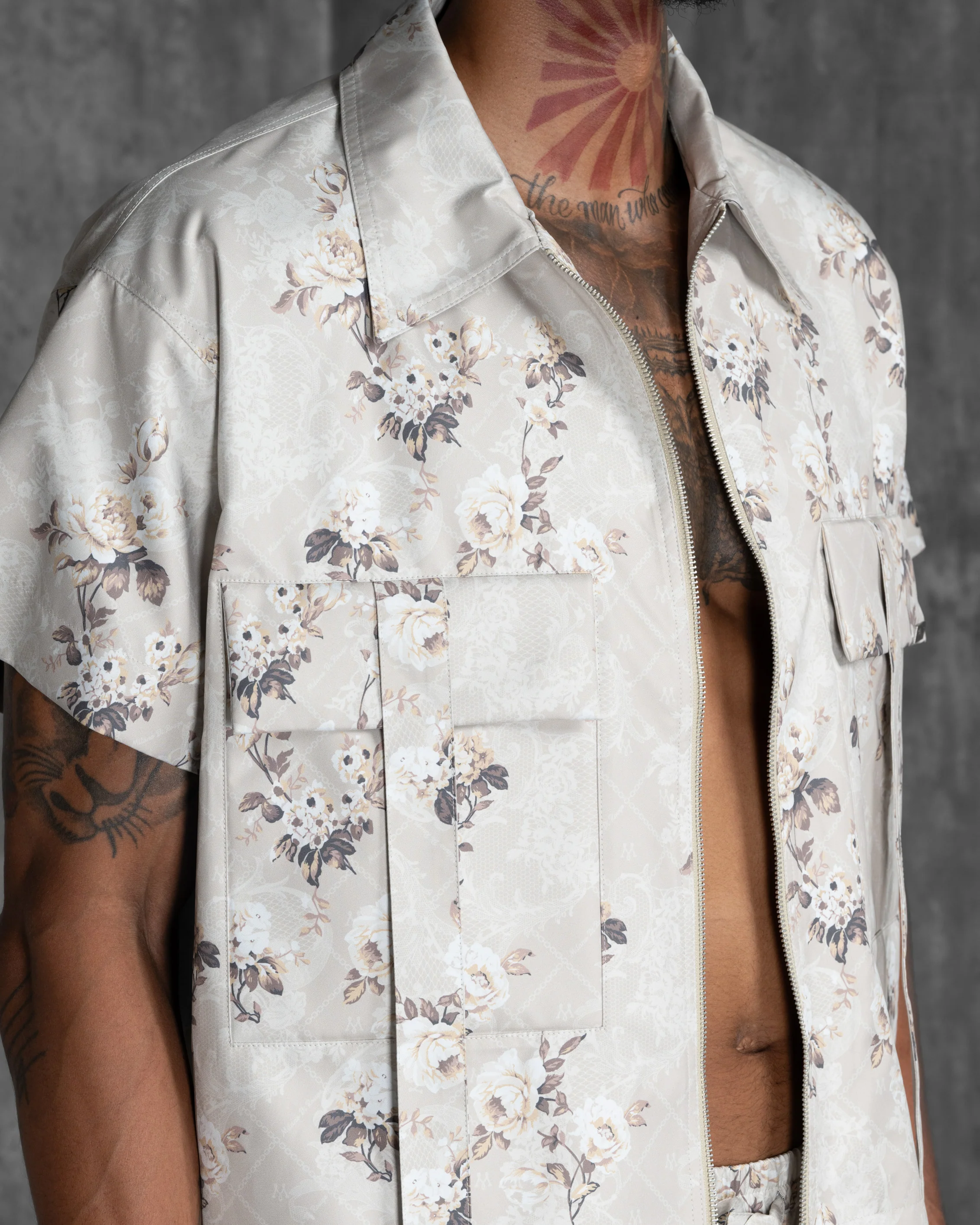 Jacquard Telli Short Sleeve Windbreaker - Image 10
