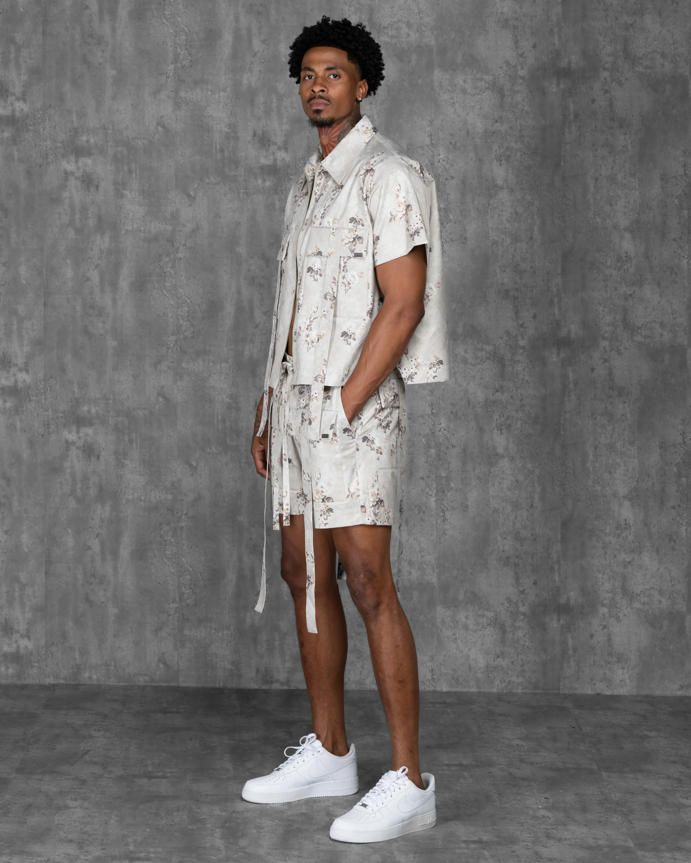 Jacquard Telli Short Sleeve Windbreaker - Image 4
