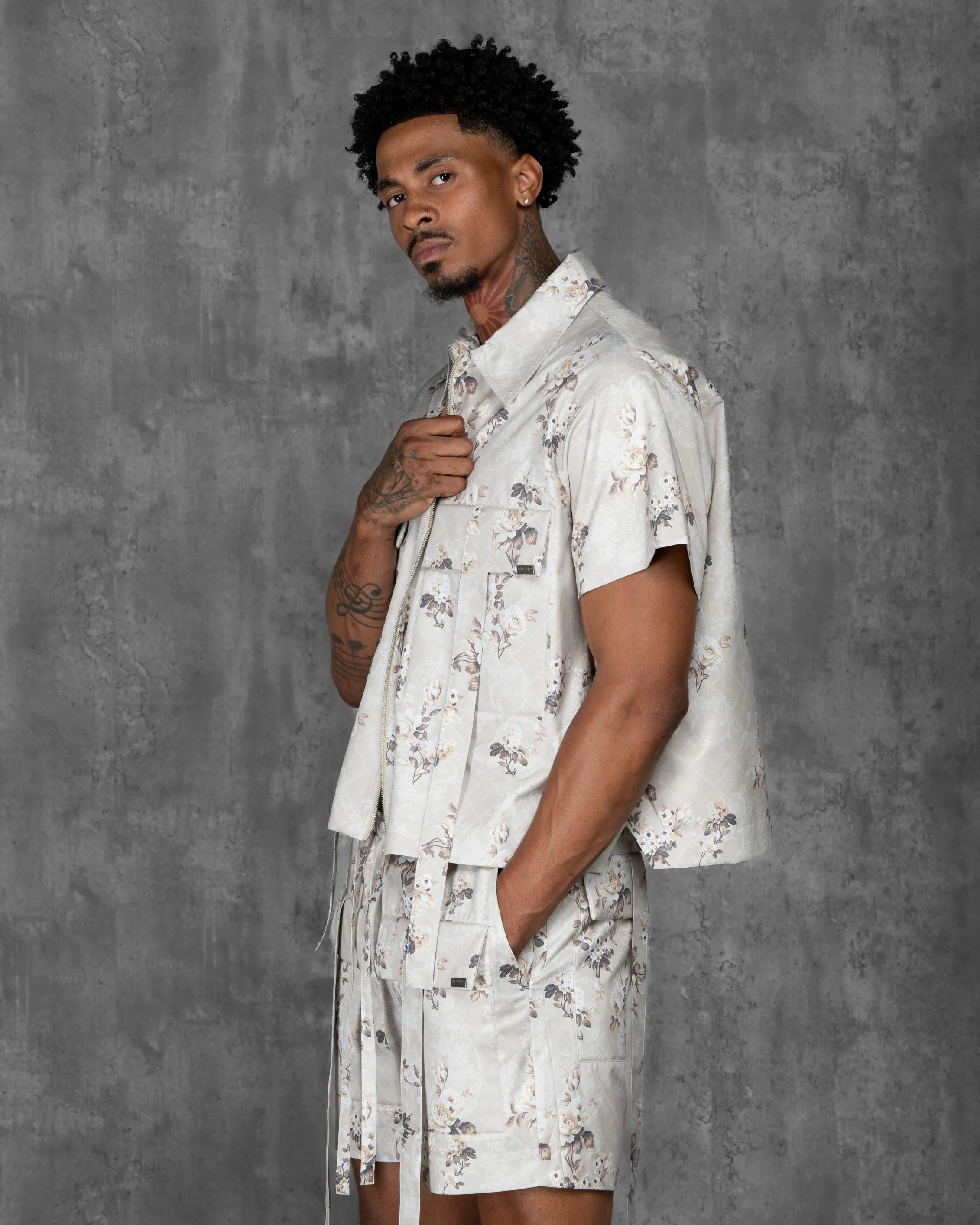 Jacquard Telli Short Sleeve Windbreaker - Image 5