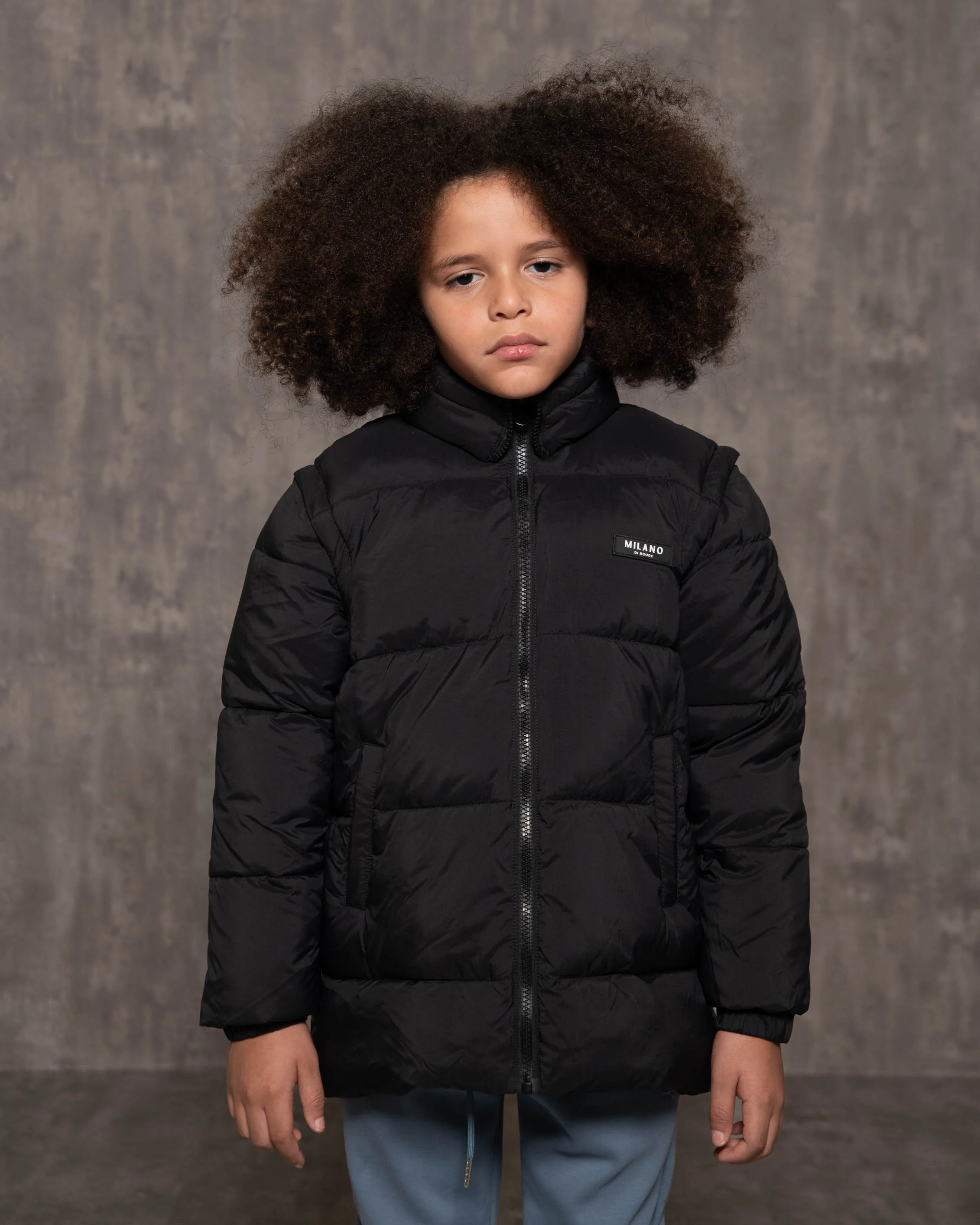 Kids Montana Puffer Coat - Image 7
