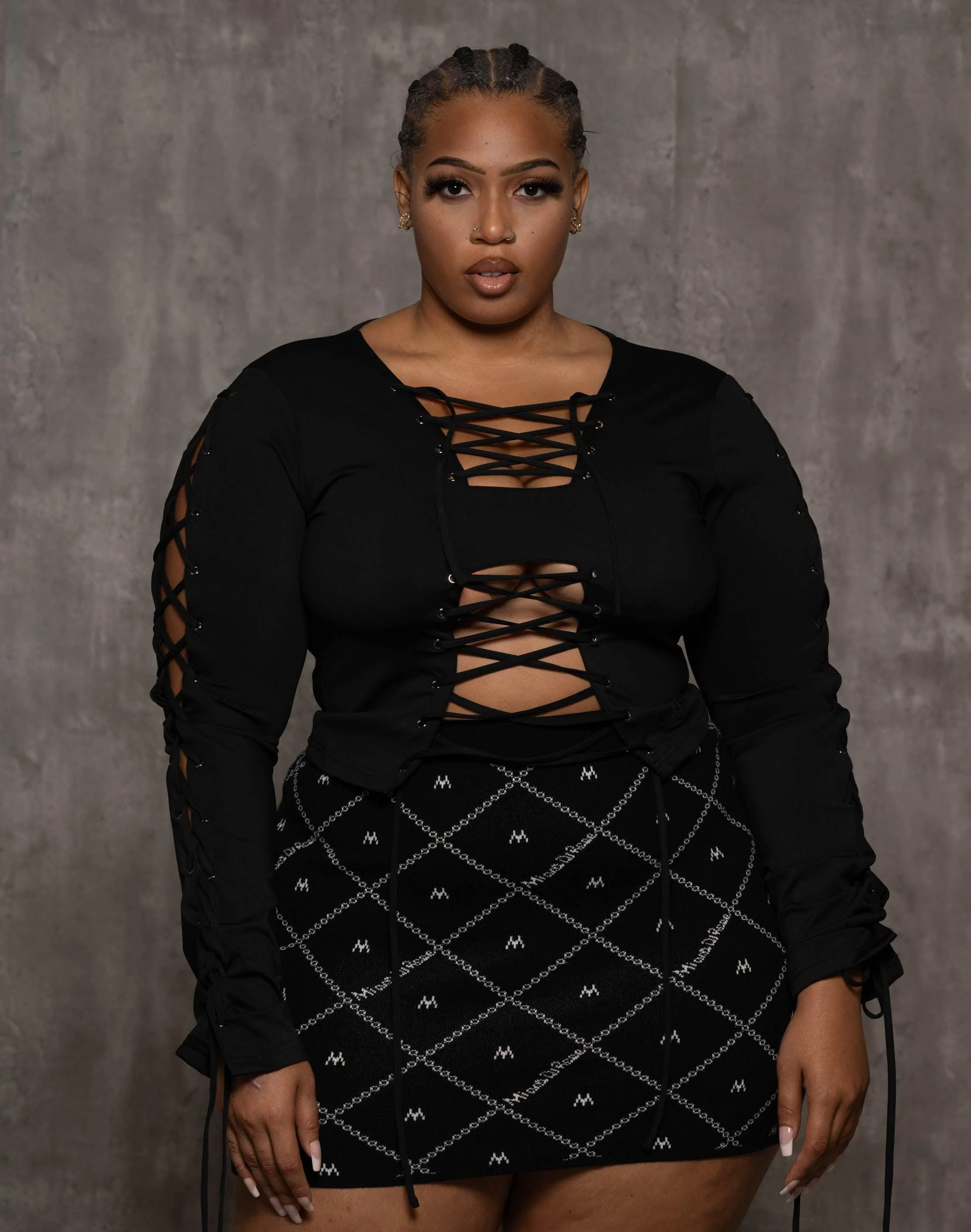 Leya Lace Up Top - Image 10