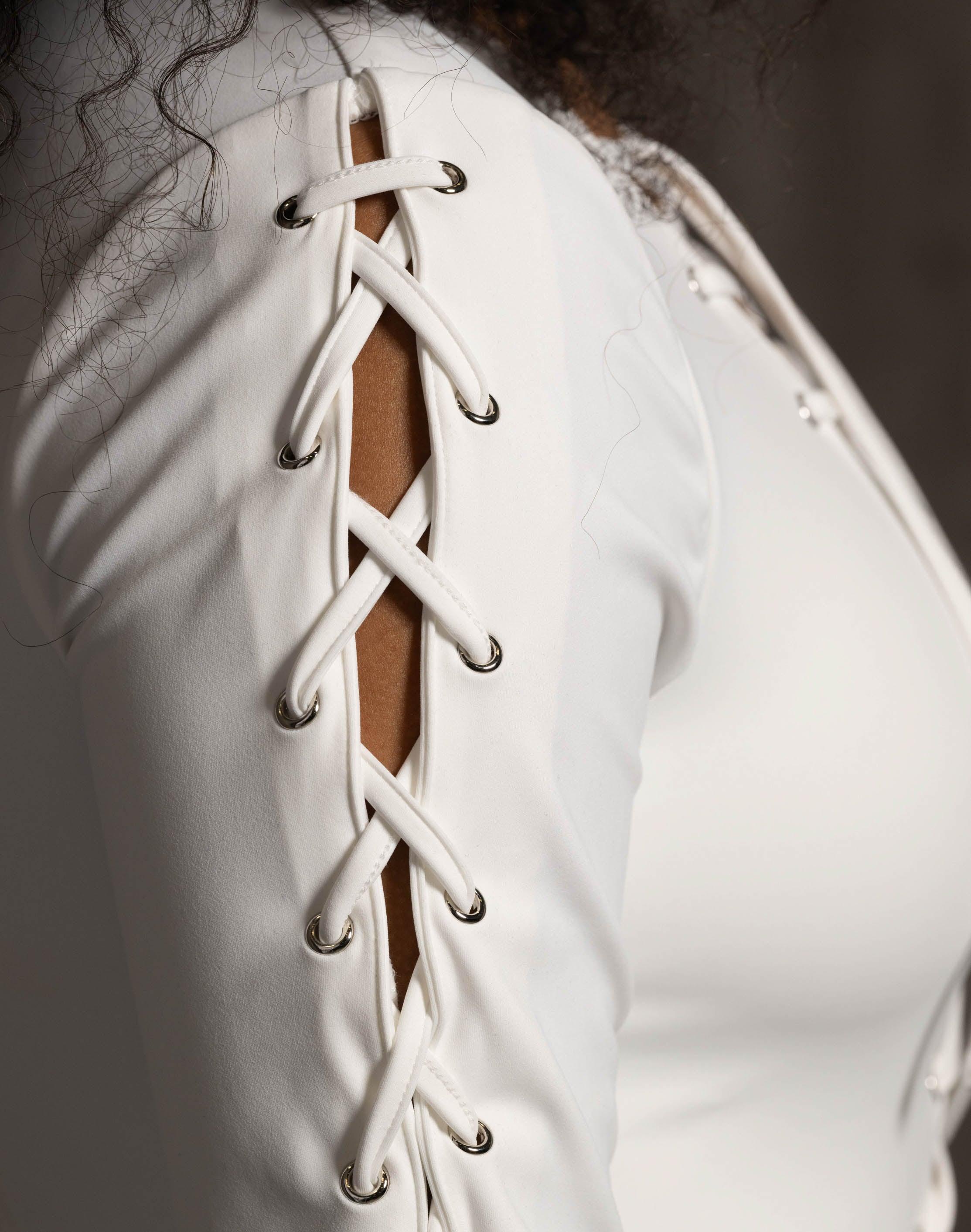 Leya Lace Up Top - Image 7