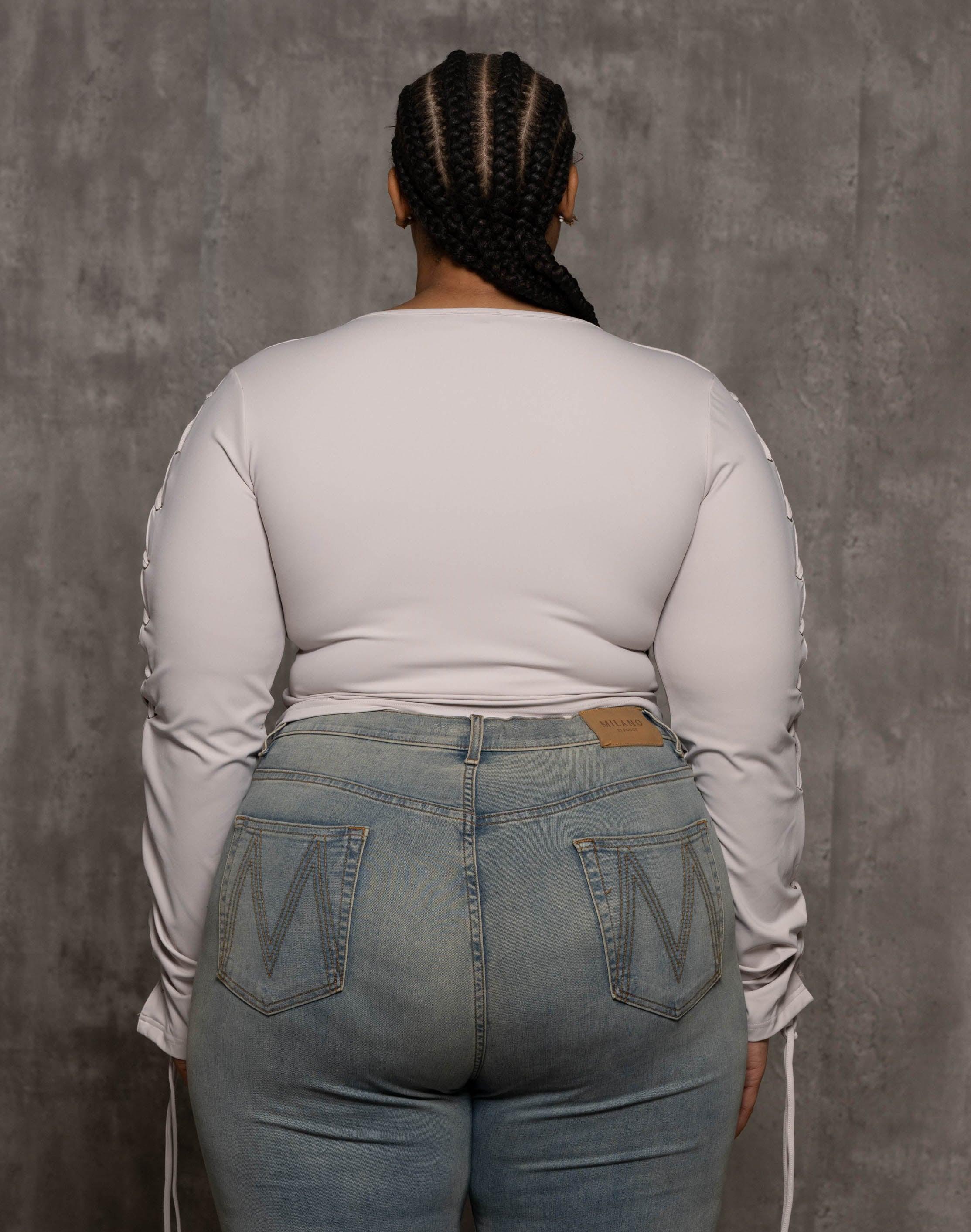 Leya Lace Up Top - Image 9