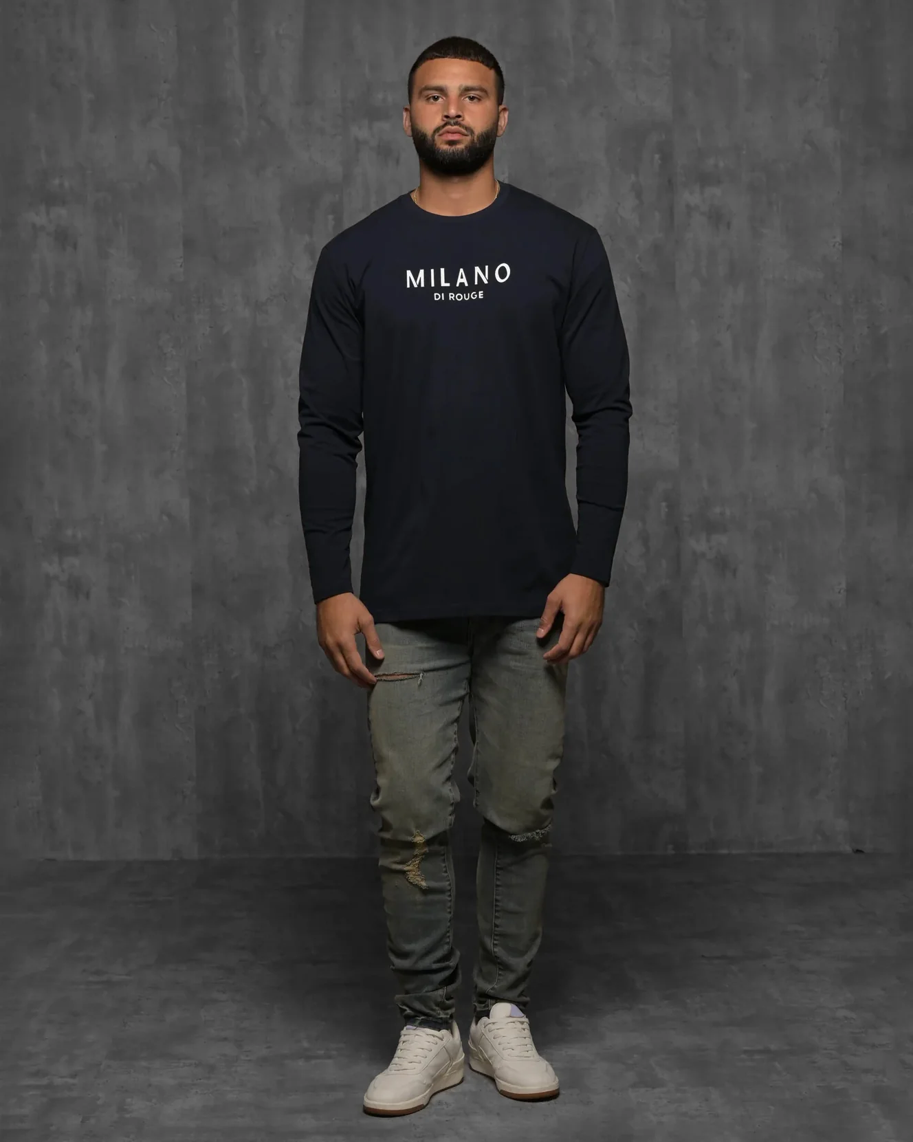 Men's Long Sleeve Lux Signature Tee - Image 6