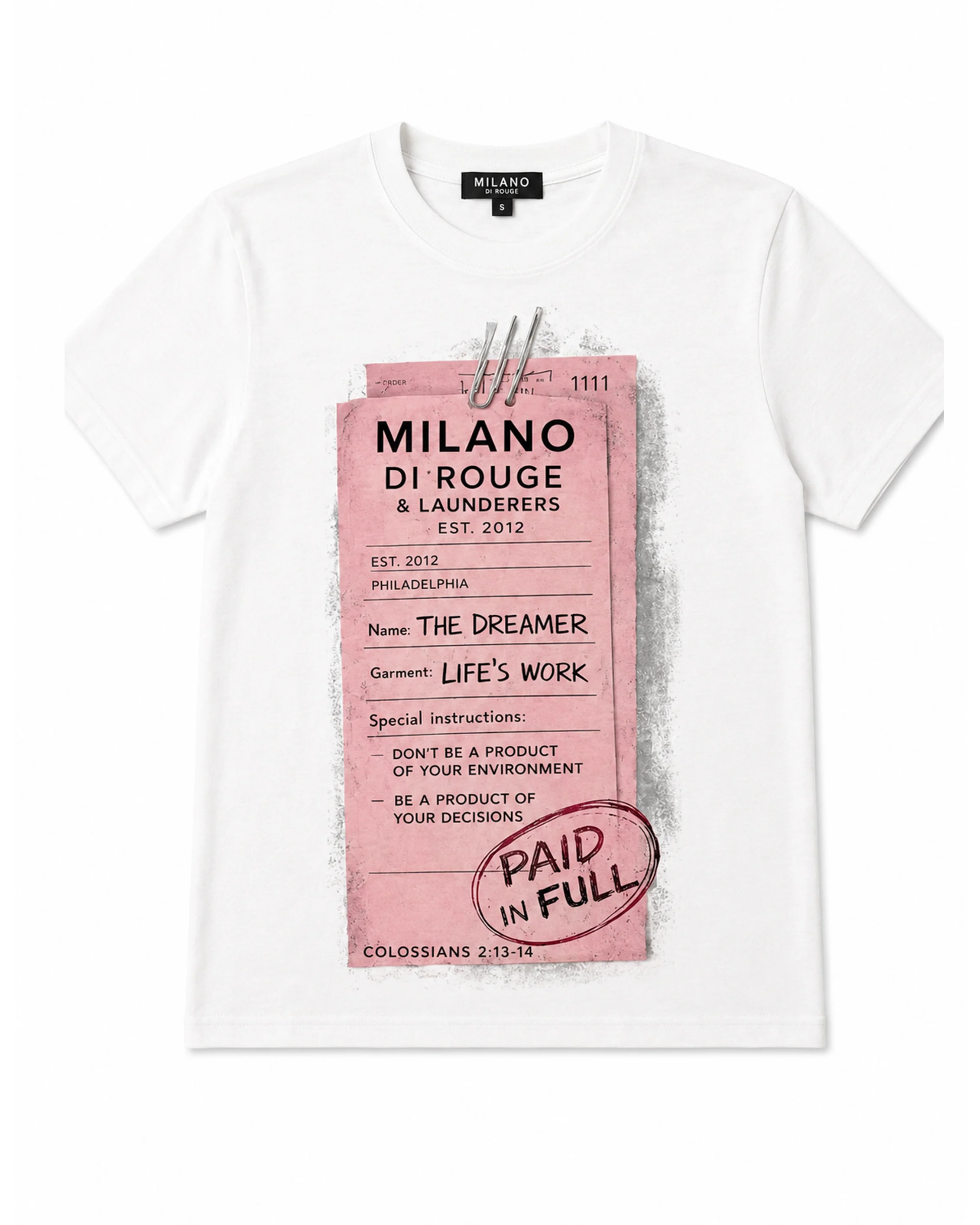 Milano Paid In Full Tee