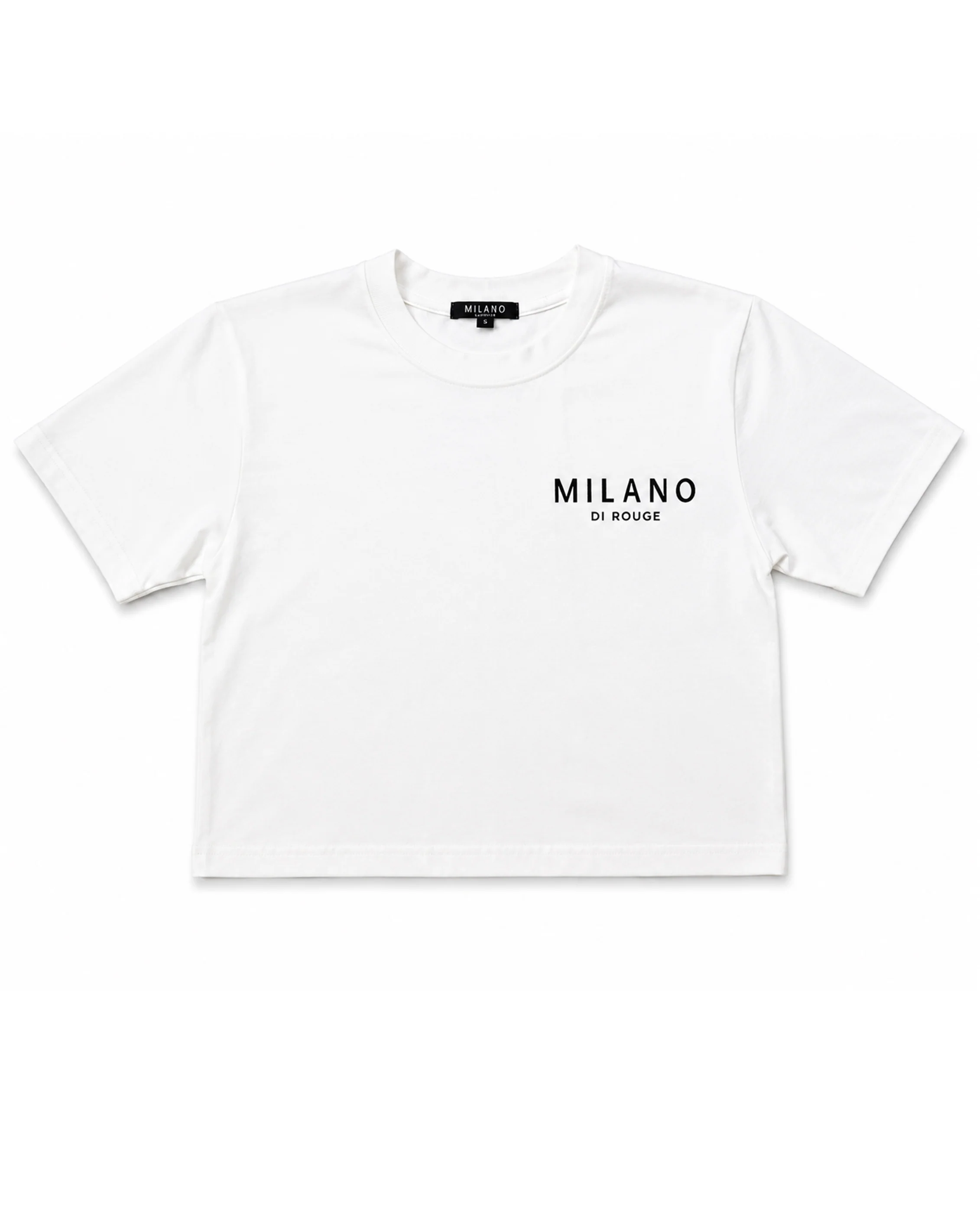 Milano Signature Cropped Tee - Image 2