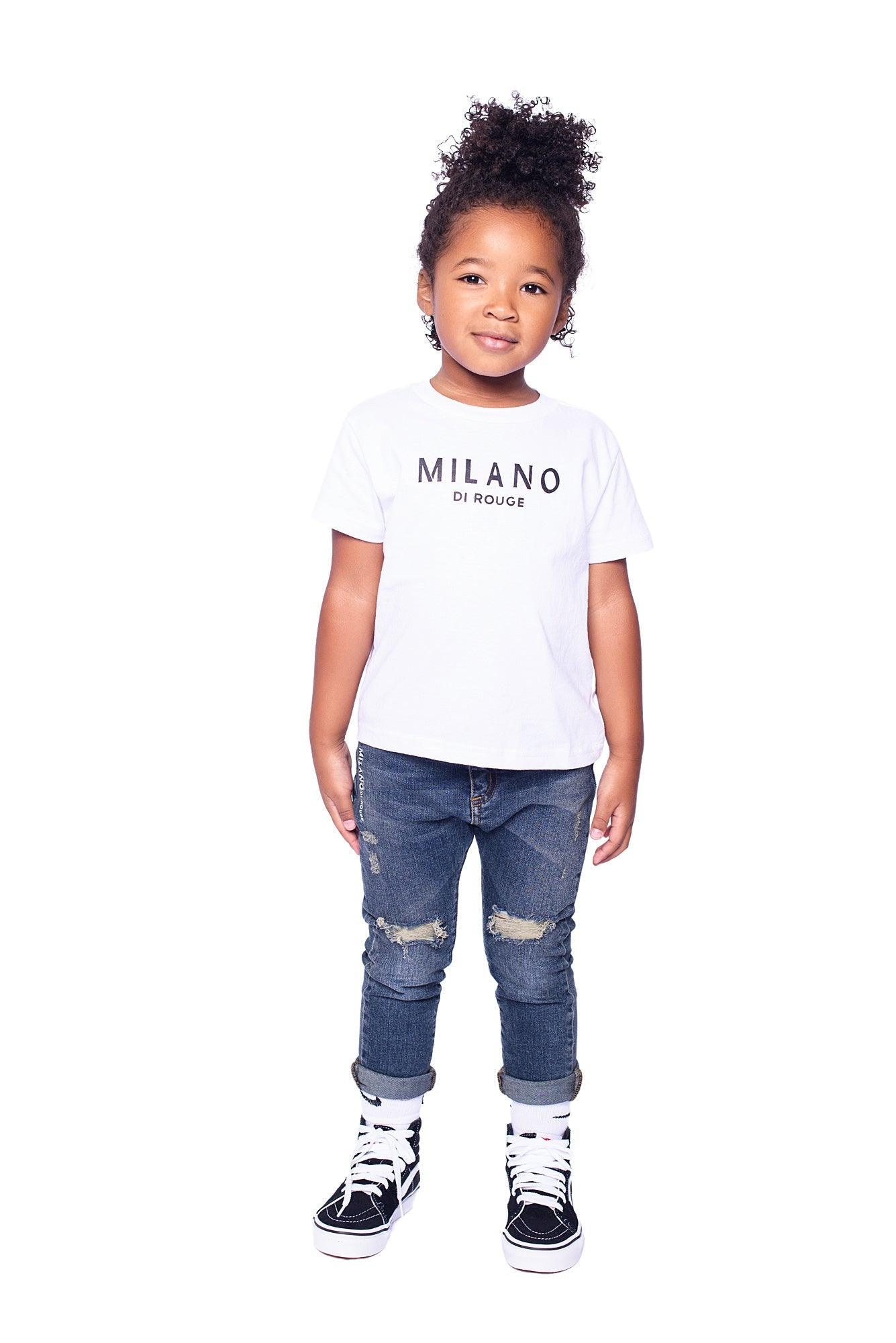 Milano Signature Unisex Kids Tee - Image 5