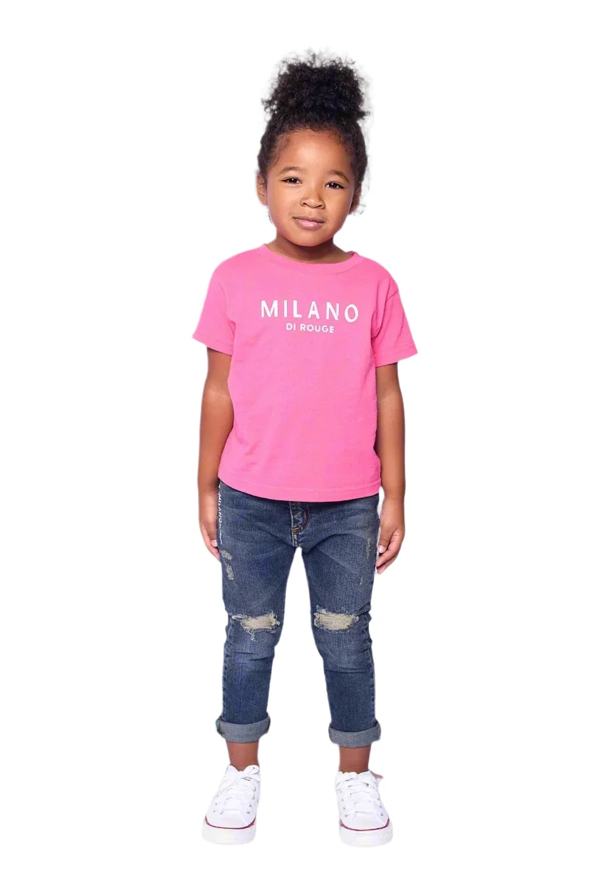 Milano Signature Unisex Kids Tee - Image 8