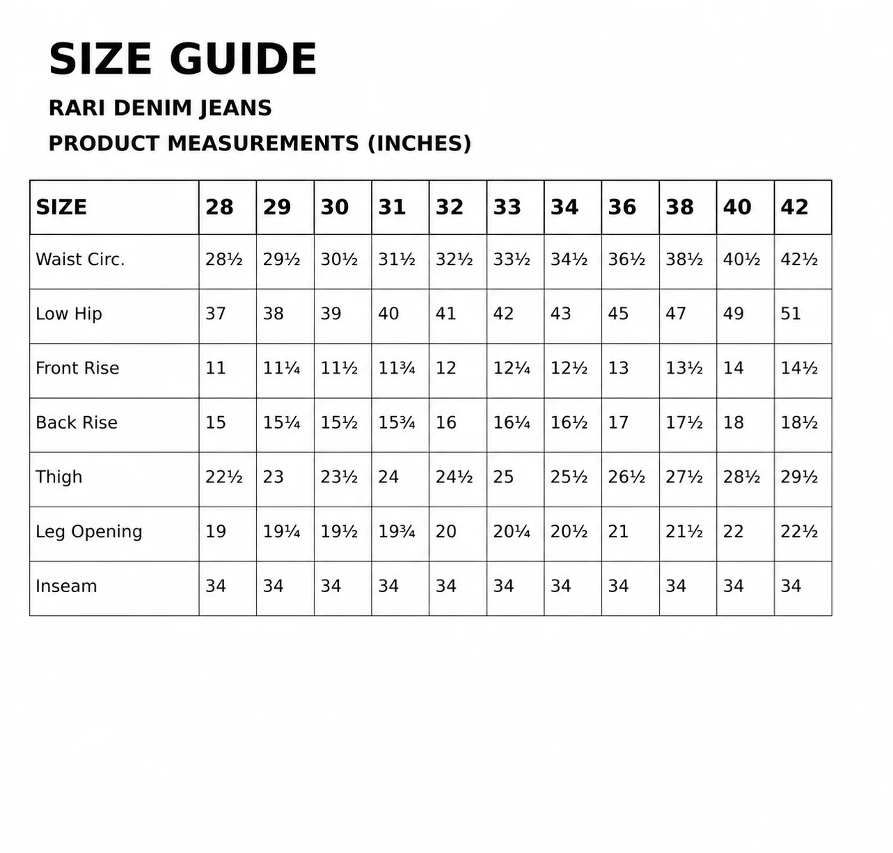 Rari Denim Jeans - Image 18