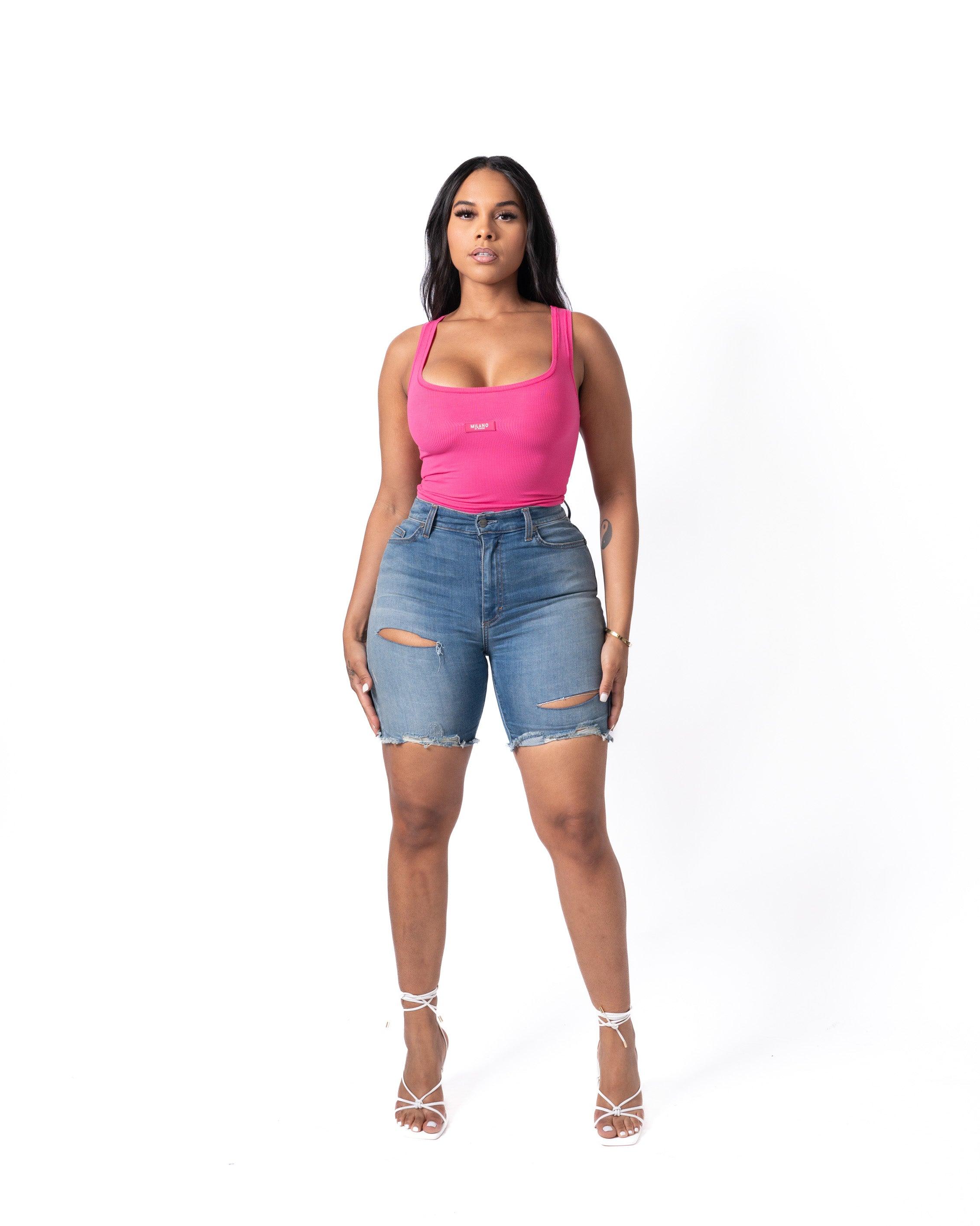 Remi Crop Ribbed Tank - Image 26