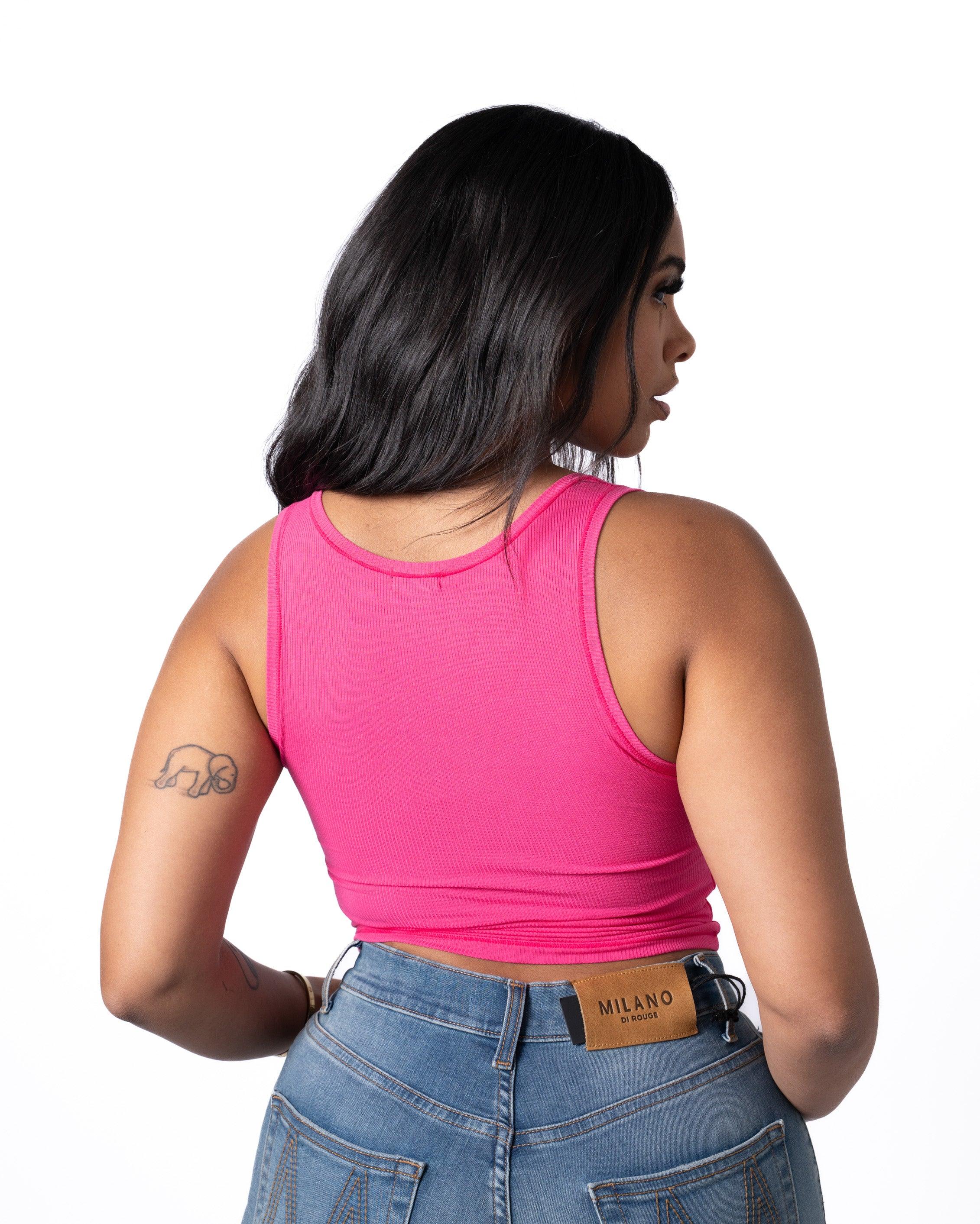 Remi Crop Ribbed Tank - Image 27