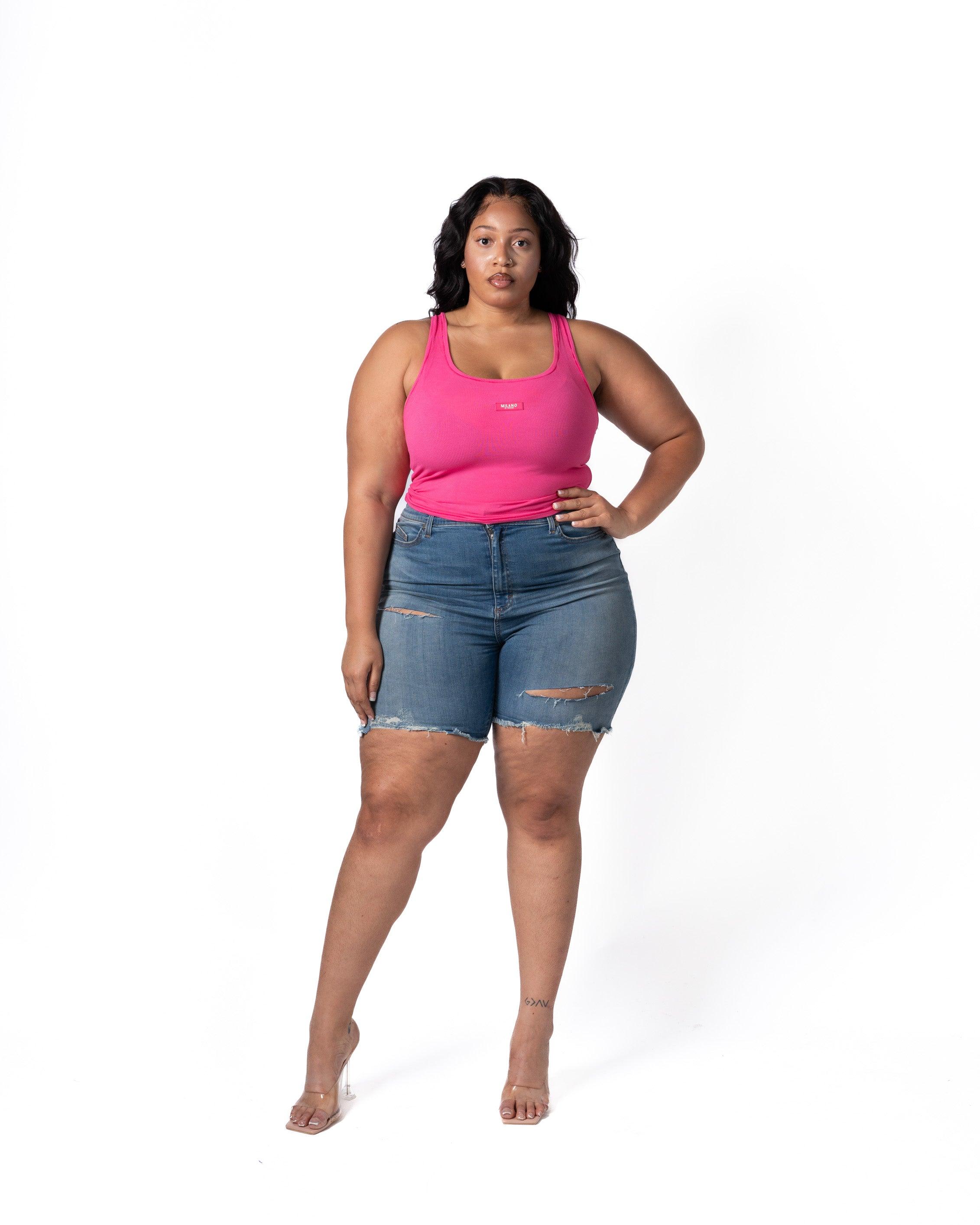 Remi Crop Ribbed Tank - Image 30