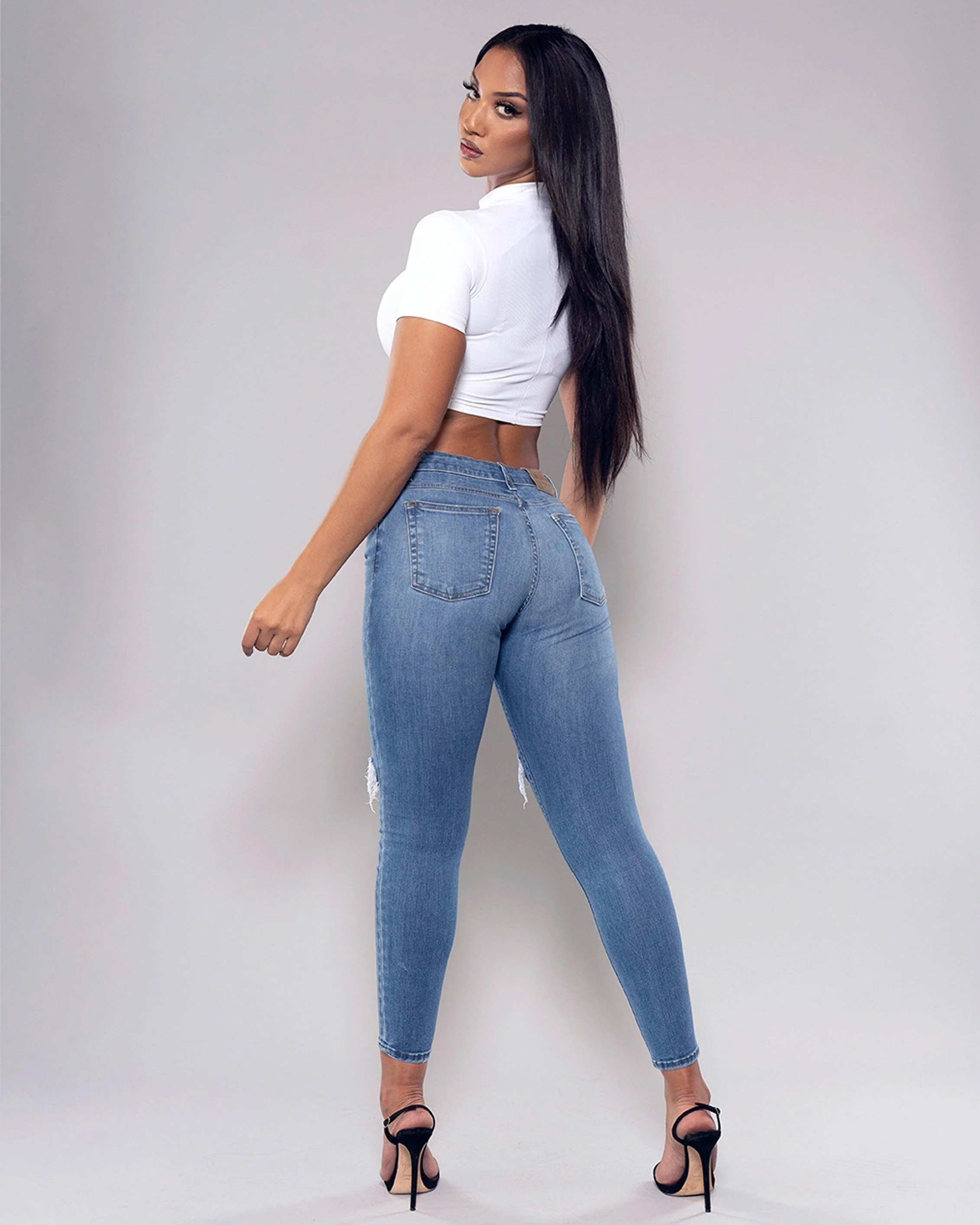Ribbed Reina Crop - Image 8