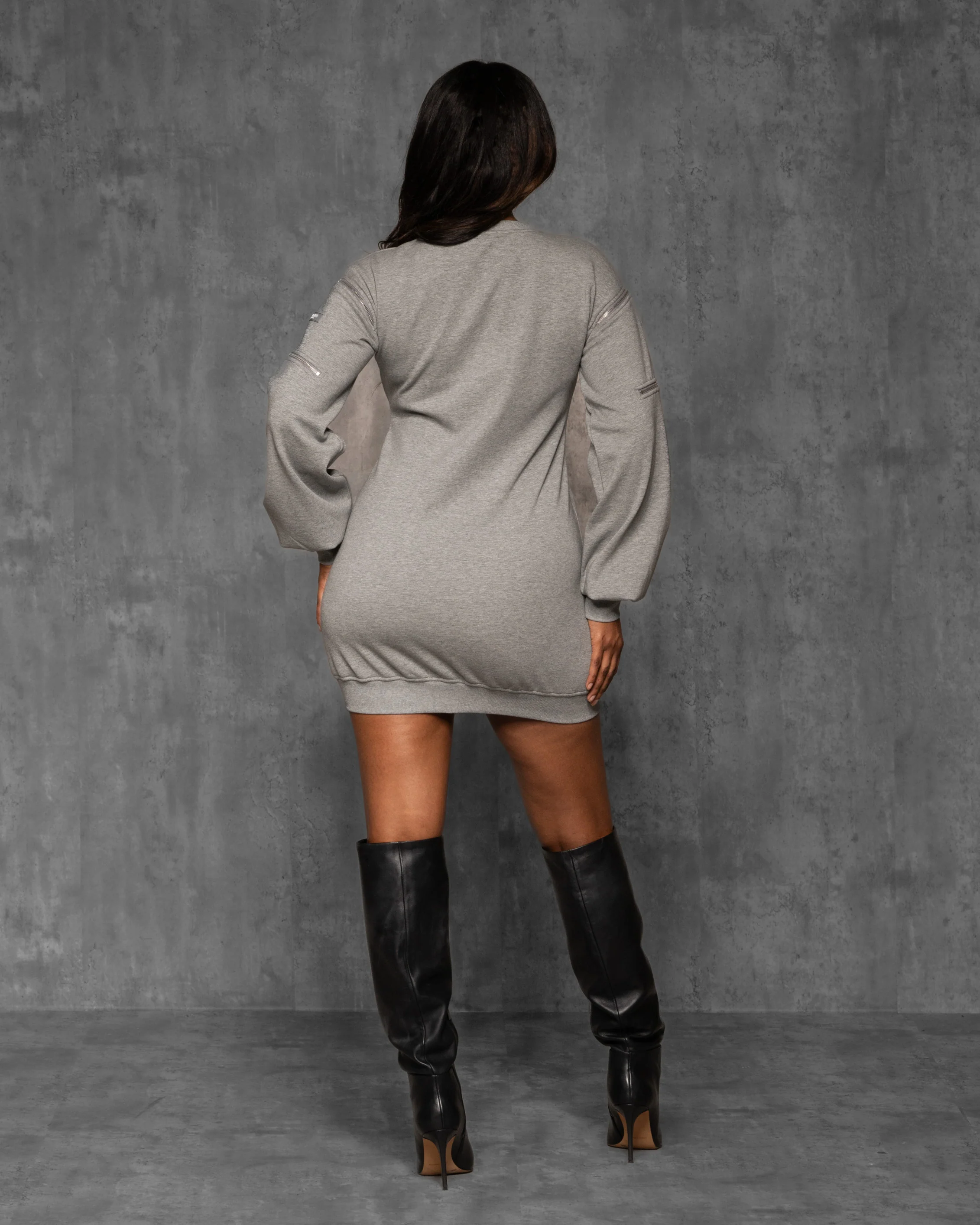 Zoe Sweatshirt Dress - Image 12